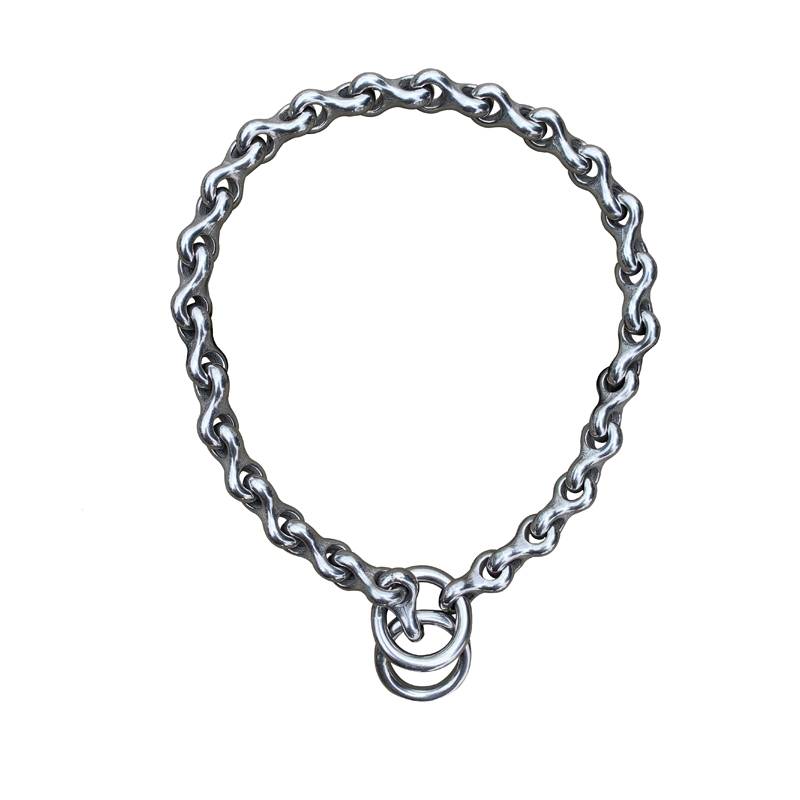 Mid -large dog -specific dog neck circles 5 mm crowdon pets collars dog chain dog Germany Demon Golden Mao Dubin P chain