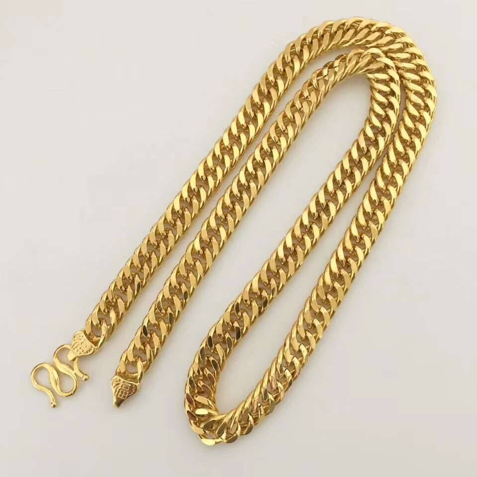 a gold necklace of 10 mm 60 and 99g