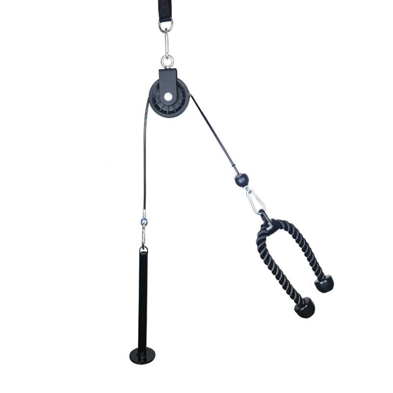 Homemade fitness equipment modification accessories DIY home high drop -down practice Dafengbird equipment pulley steel wire rope