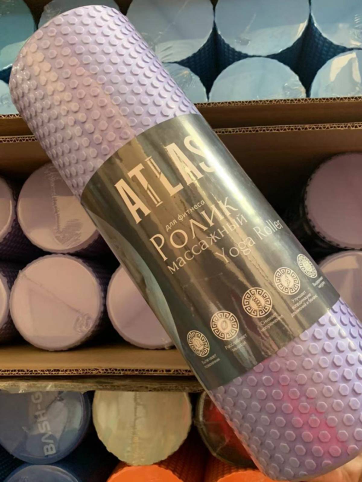 Bad bubble shaft muscle relaxation Be beginner's leg yoga massage foam rolling axis fitness massage yoga pillar