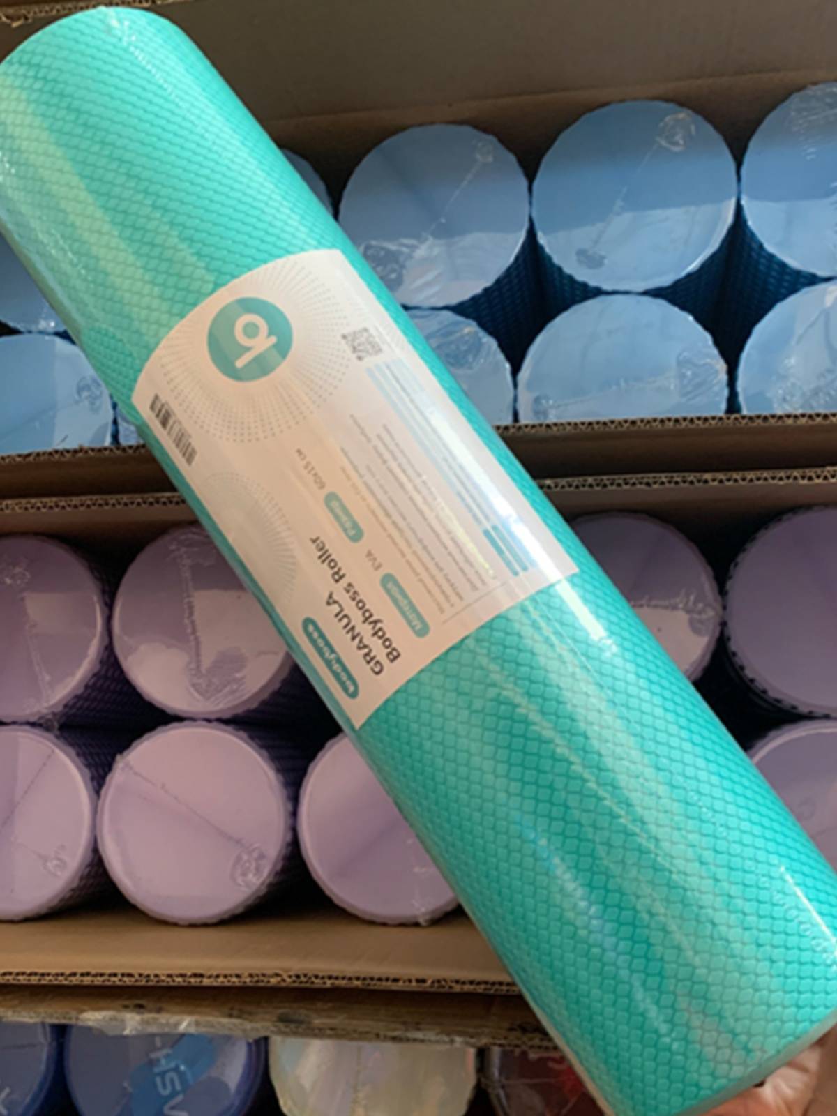 Bad bubble shaft muscle relaxation Be beginner's leg yoga massage foam rolling axis fitness massage yoga pillar