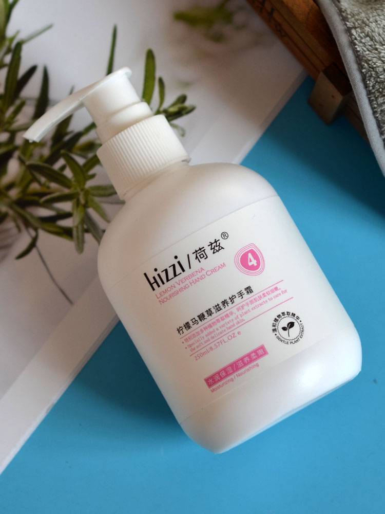 Lemon Vallest Hand Cream Nourishing Moisturizing Water Switting Female Large Capacity Press Big Bottle Autumn and Winter Galaxy Milk