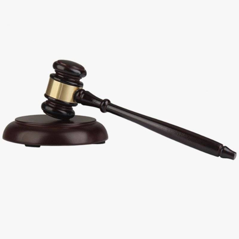 Auction Hammer Solid Wood Opening Hammer Hammer Hammer Model Trial Approval Momes Court Modern Model customized