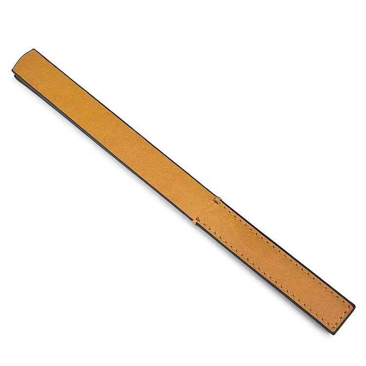 Braat Tap Hexiao Valley Small Circle Practice Tools Three -layer Leather Shooting Skin Skin Plord Brown Palm Quit ruler