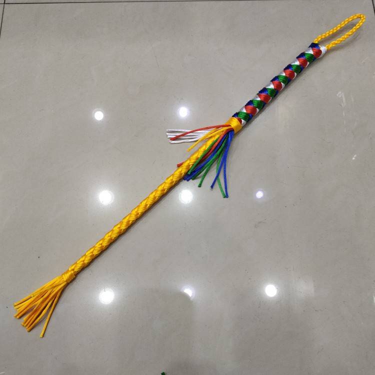 Yellow horse lashes 70 cm