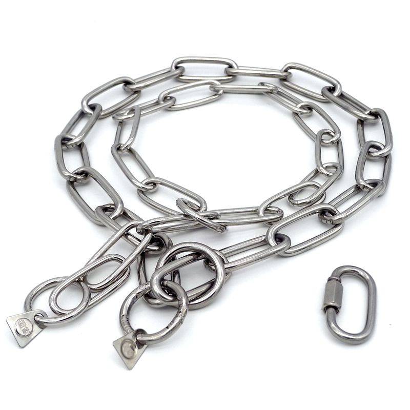 Dog Circle Dog Chain East Dog Stainless Steel Condom Blood Chain Chain Dog P Chain German Casro Snake Chain