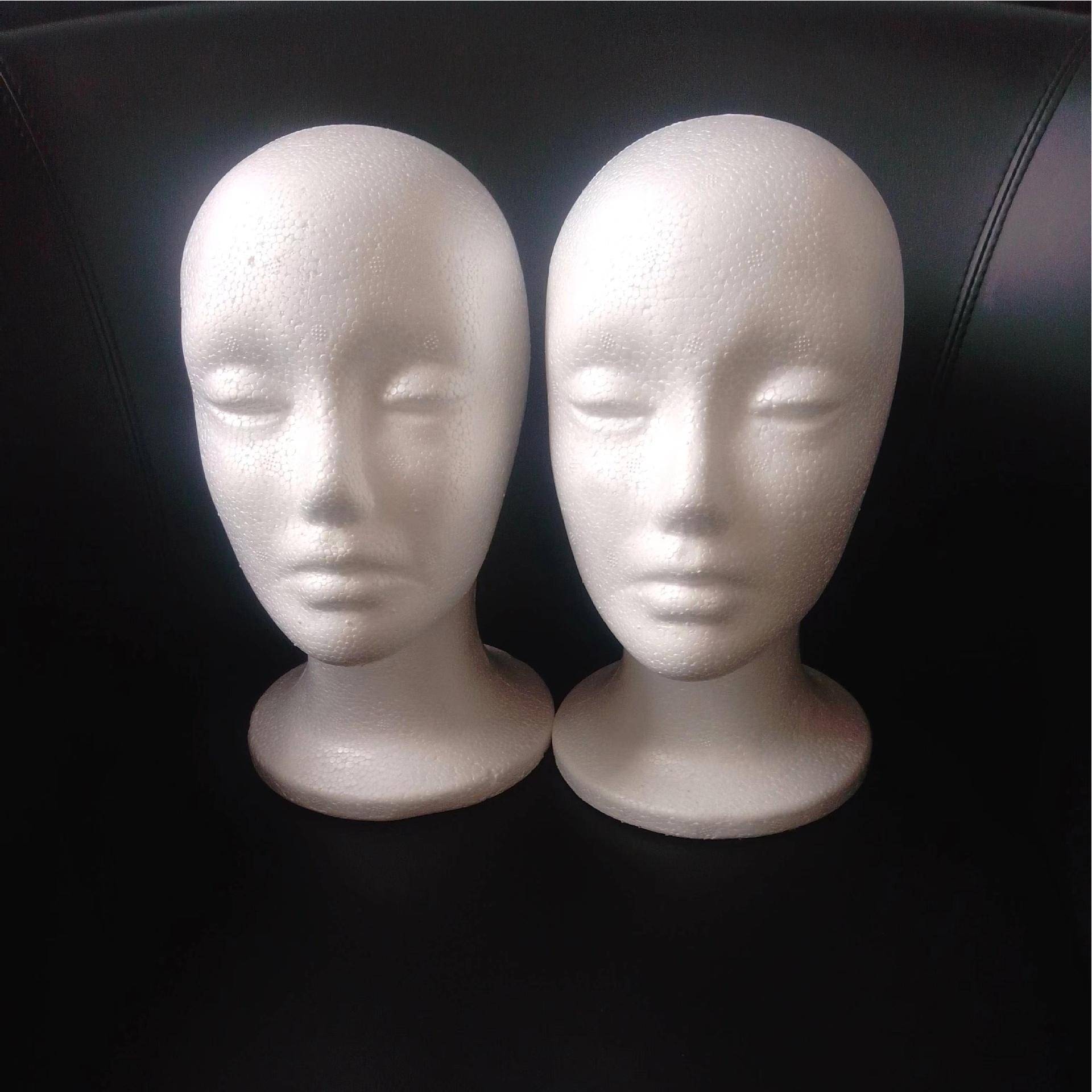 Bubble header wig foam foam Mao Niang Mao Mao Mao Mao Mao Mao Mao Mao Model Wig Fixed Placement Wig Tape Head
