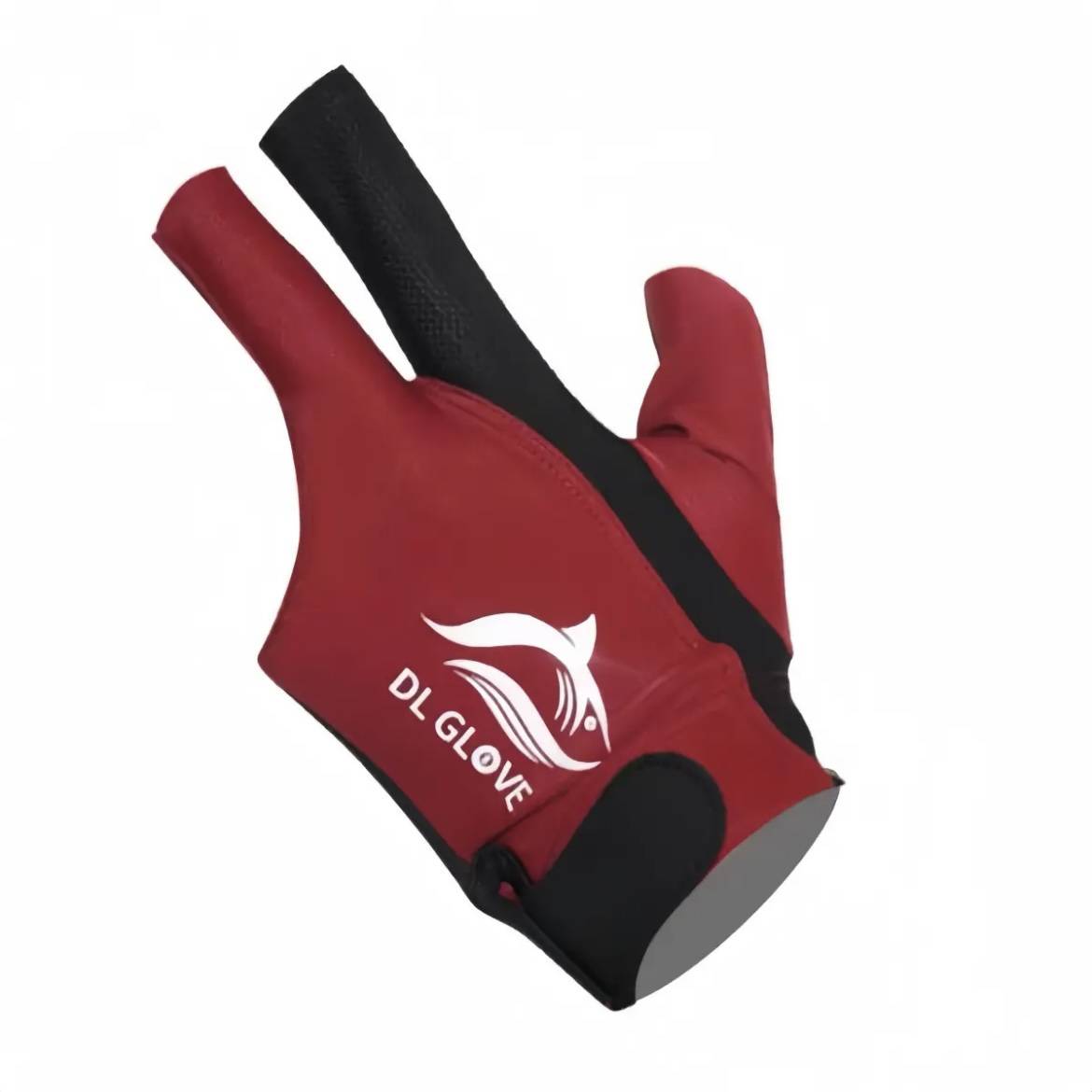 In the same red black shark gloves in Dello, Babel -style nine -ball three -finger non -slip table gloves