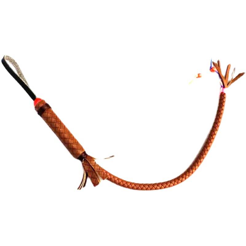 imitation cowhide whip Mongolian characteristic craftsmanship decorative horse whip riding dance dance defense whip martial arts film and television props
