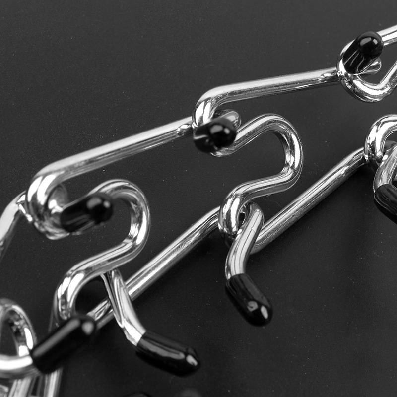 Dog P chain iron stimulus chain collar training dog chain thorns nail ring explosion -proof rushing horses and dogde Dubin Dubin neck rim neck
