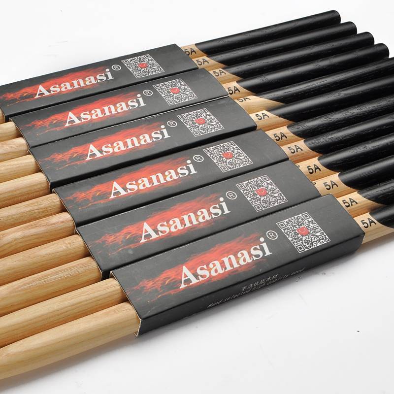 Asanasi shelf drum bar drum drum drum drum Hamachi 5a mountain peach wood 7A practice tuition solid wood drum stick