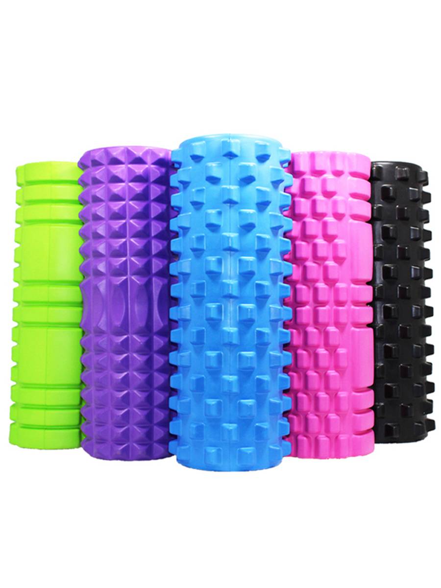 Fitness foam axis muscle relaxation fascia and stabilized yoga pillar wolf tooth stick massage rolling axis junior scholar Langya roller
