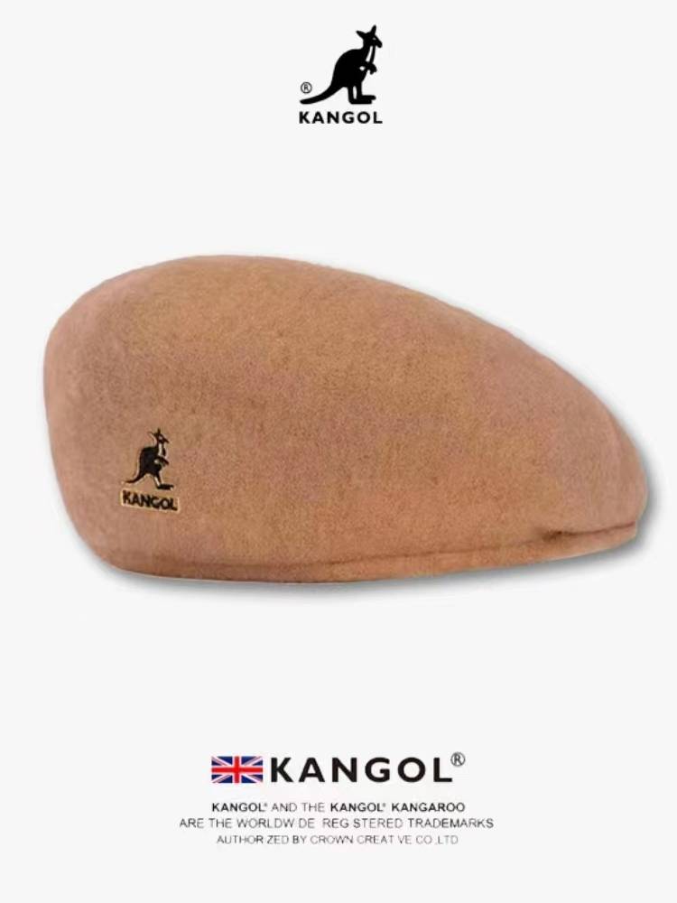 kangaroo kangol hat zhuya and a duck-tongue beret