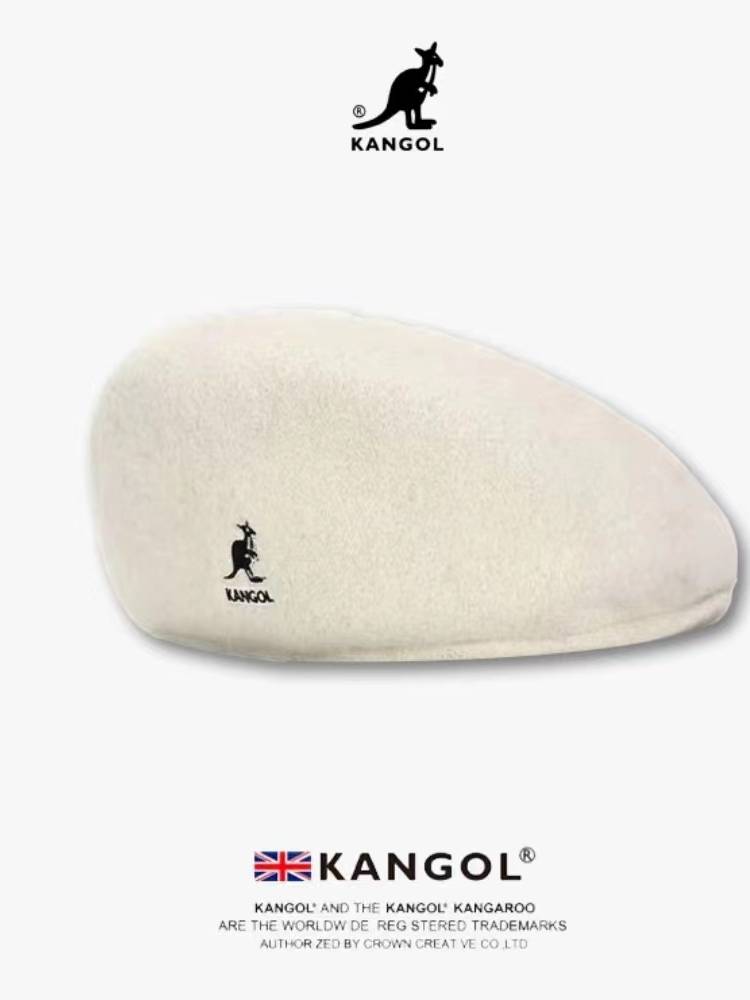 kangaroo kangol hat zhuya and a duck-tongue beret