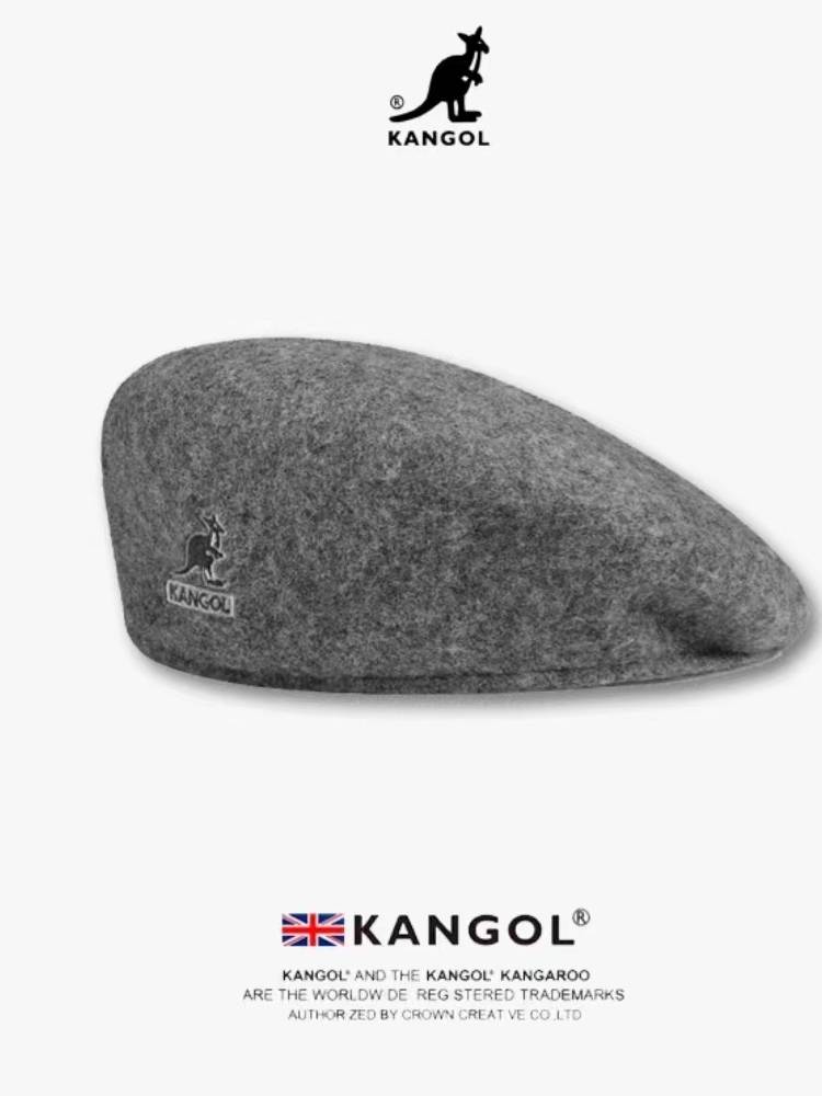 kangaroo kangol hat zhuya and a duck-tongue beret