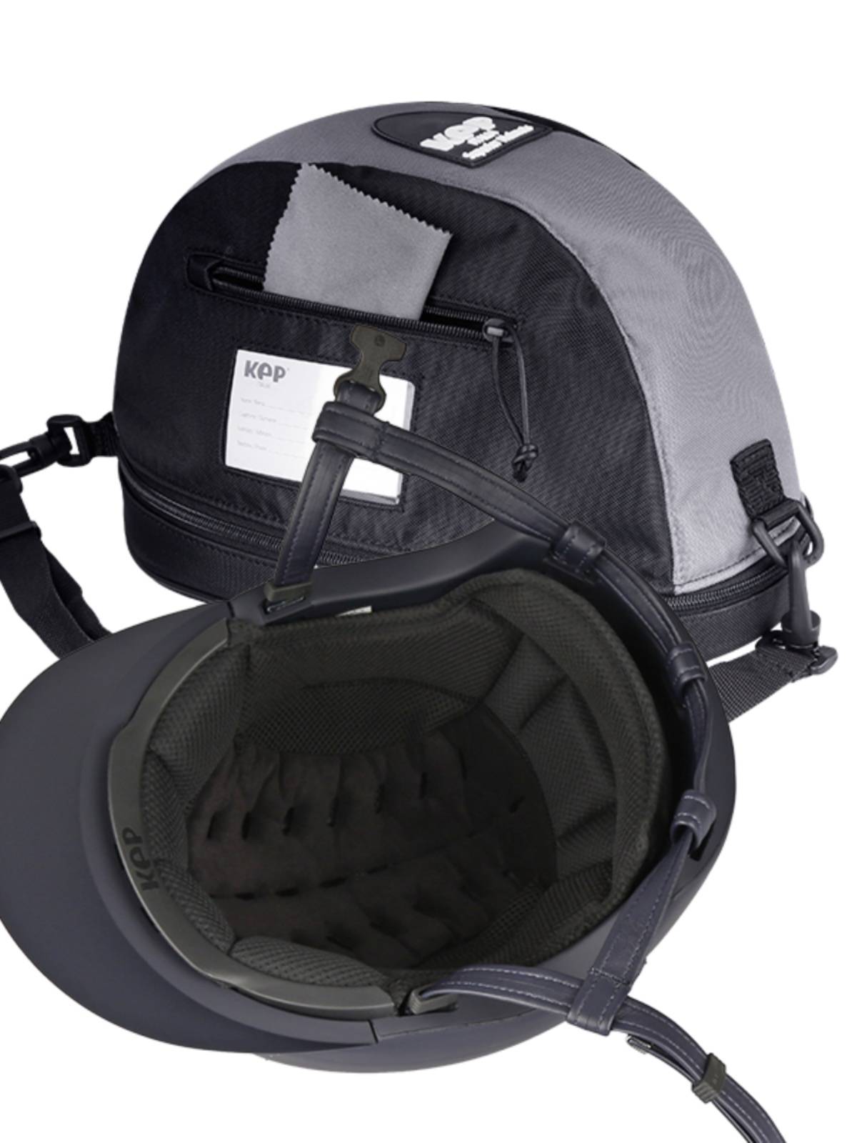 Italian KEP Equestrian helmet blue diamond model can adjust the KEP Cavaliers riding equipment Rockma Horse 8101252
