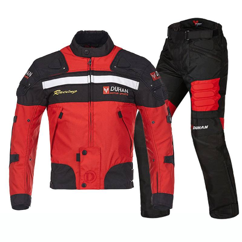 Duhan Spring and Summer Motorcycle Cycling Server Cross -Country Racing Men's Set Waterproof Knight Waterproof Flvetion Four Seasons Common