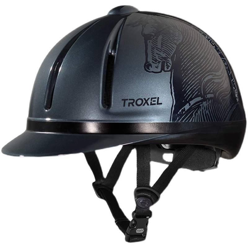 Troxel Children's Equestrian helmet can adjust the rider riding equipment of Rocky Horse 8101050