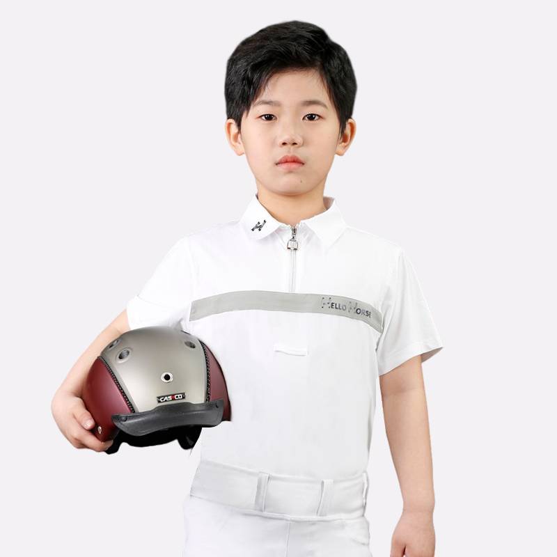 Hello Horse Equestrian T -shirt Business Sports Shop Equestrian Equestrian T -shirt Knight Cavaliers Riding clothes