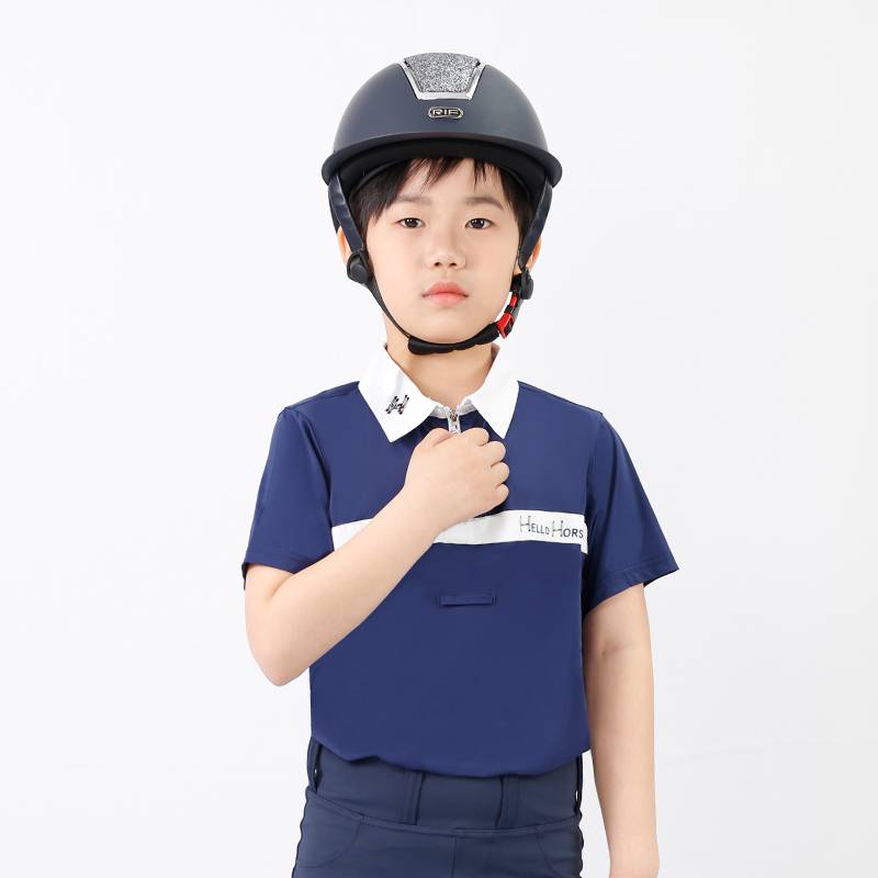 Hello Horse Equestrian T -shirt Business Sports Shop Equestrian Equestrian T -shirt Knight Cavaliers Riding clothes