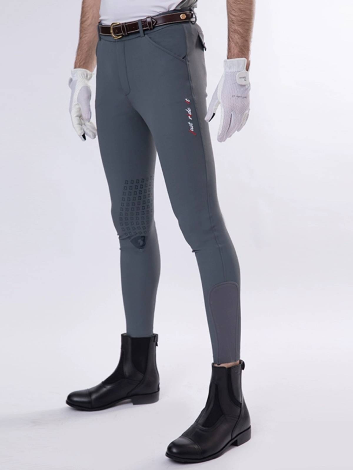 Silicone Equestrian Horse Horse Riding Pants Equestrian Riding Pants Male Women and Women's Blind high bombs, wear -resistant equestrian clothing riding equipment