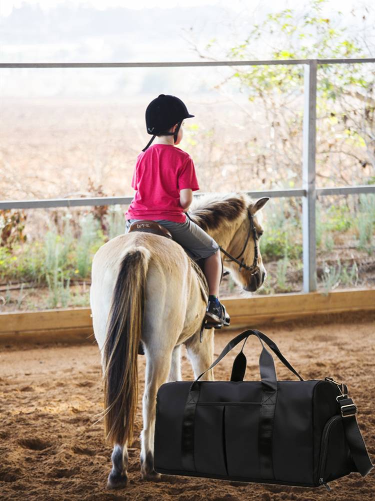 Horsecraft packs for children, boys and girls, water-protected horseback training to collect horsemen's inventory for the race