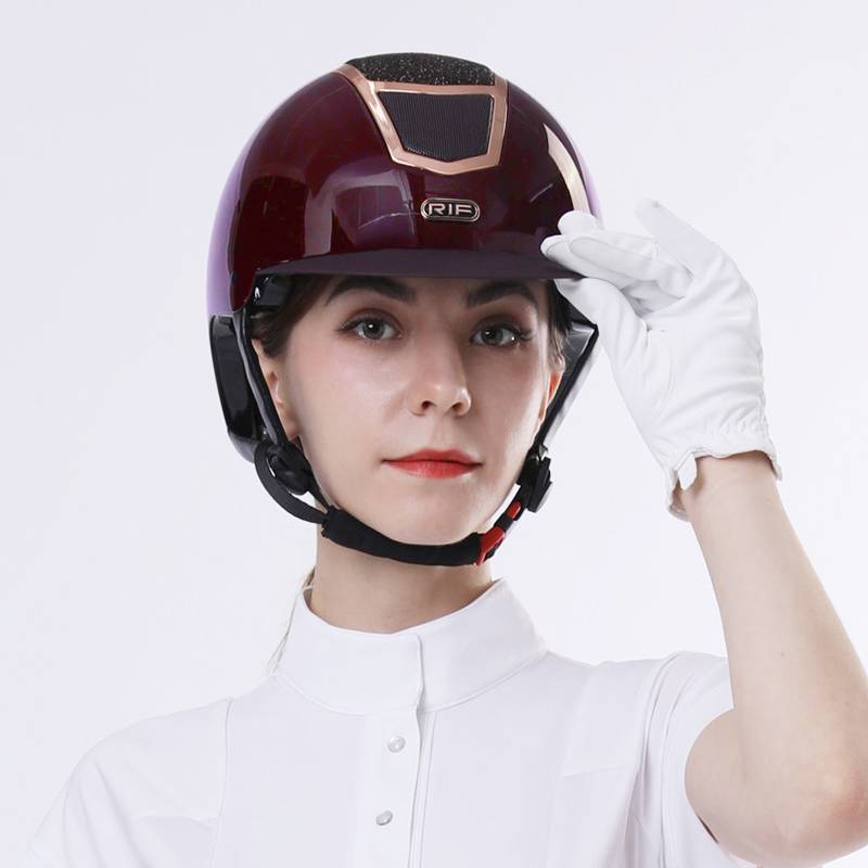RIF Equestrian helmet women's summer horse riding helmet hoodie hat large hats professional knight safety protection equipment