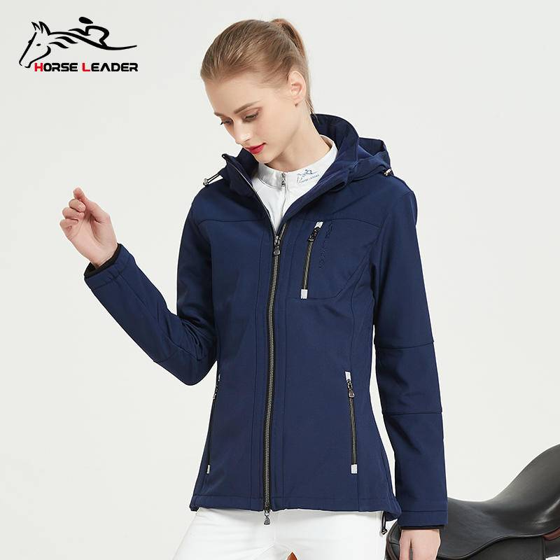 Spring and Autumn Four Seasons Equestrian Jacket Knight Equipment Thicked Hemperolete Jacket Female Women's Wild and Waterproof Training Services