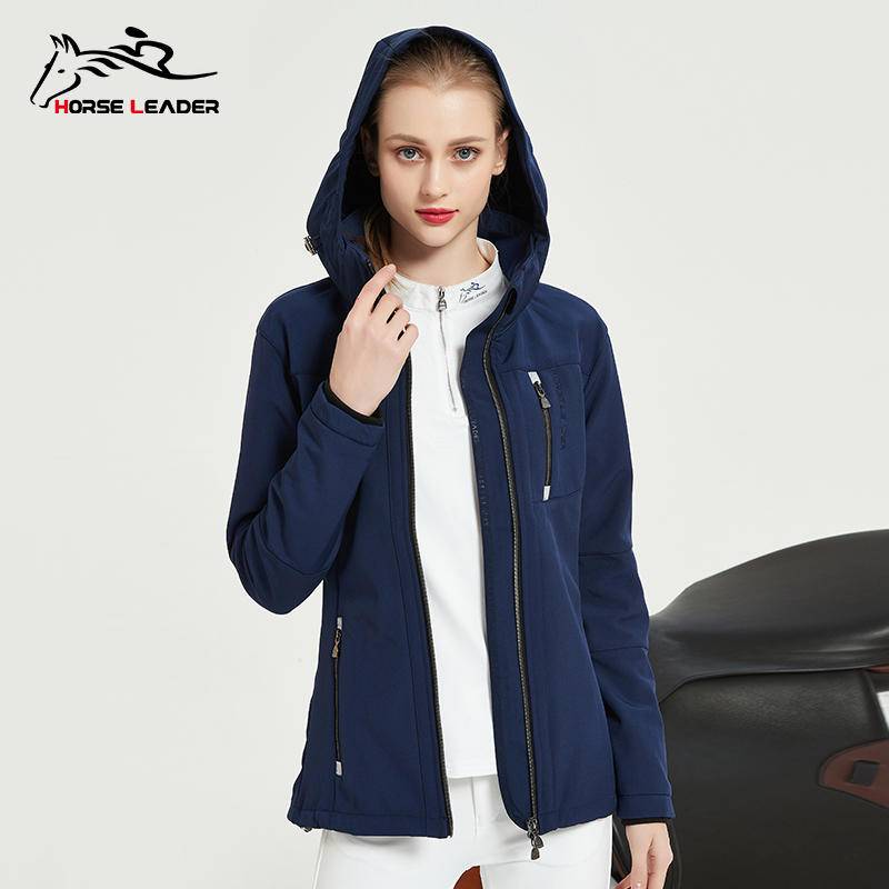 Spring and Autumn Four Seasons Equestrian Jacket Knight Equipment Thicked Hemperolete Jacket Female Women's Wild and Waterproof Training Services