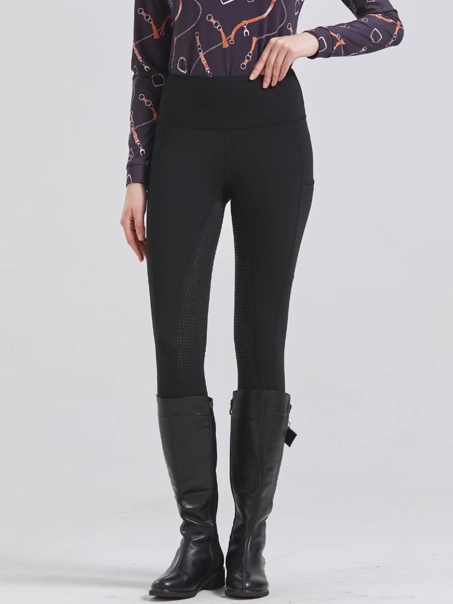 Silicone non -slip equestrian pants 2023 new slim wear -resistant riding pants autumn winter equestrian clothing knight equipment