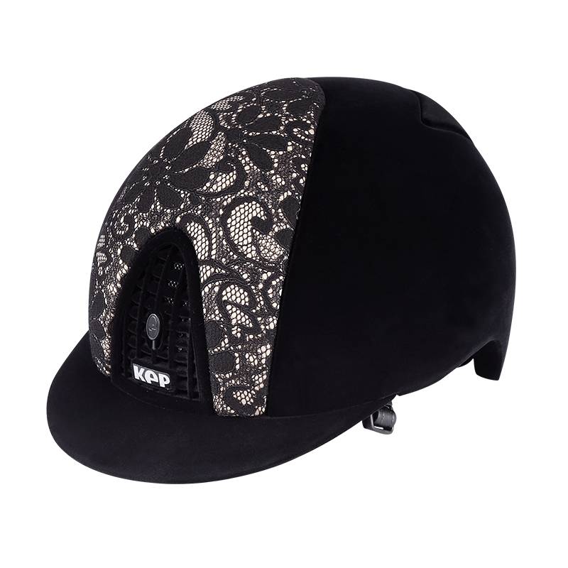 Italian KEP Equestrian helmet (velvet pattern) Cavaliers helmet Equipped with Rocky Horse 8101246