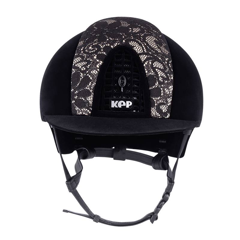Italian KEP Equestrian helmet (velvet pattern) Cavaliers helmet Equipped with Rocky Horse 8101246