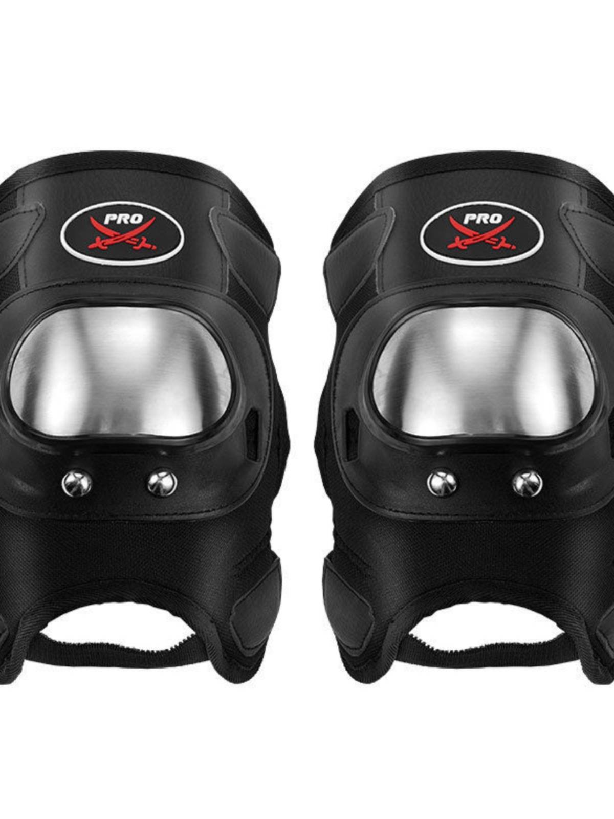 Pro-BIKER off-road leggings motorcycle short stainless steel protective knee pad knight equipment racing anti-fall