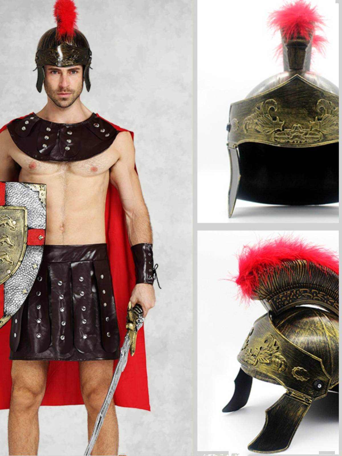Samurai props plastic Warriors Knight Hat Bar COS performance