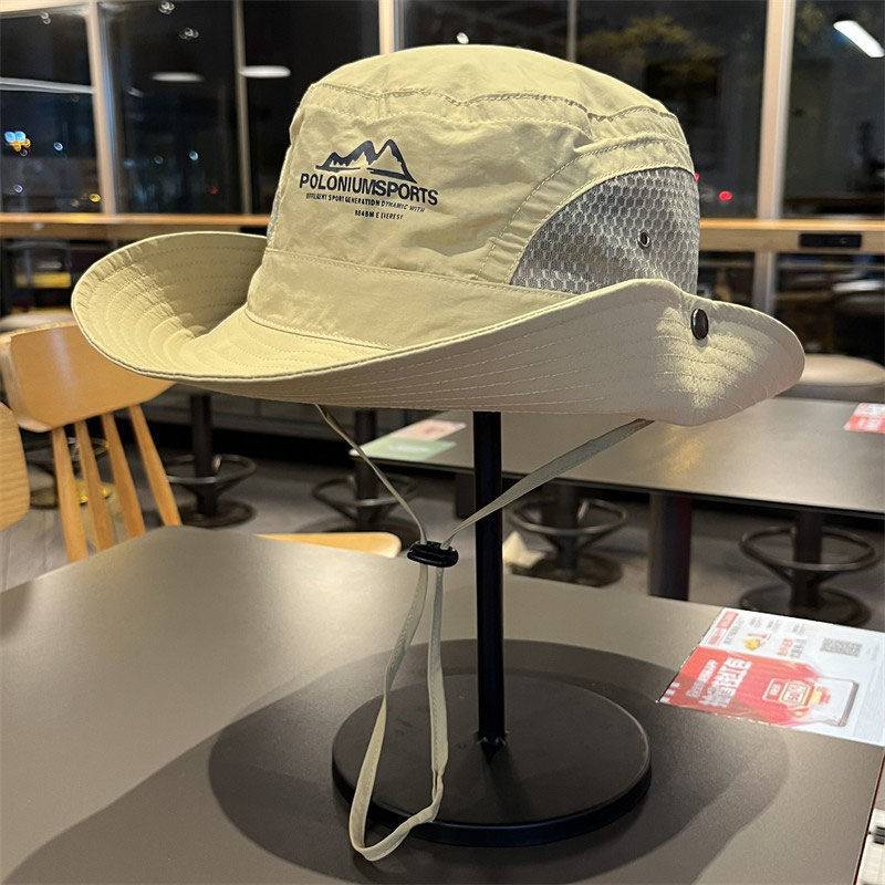 Shanxin sun hat Men and women hiking mountain camping fisherman hat outdoor fishing anti -ultraviolet western denim hat