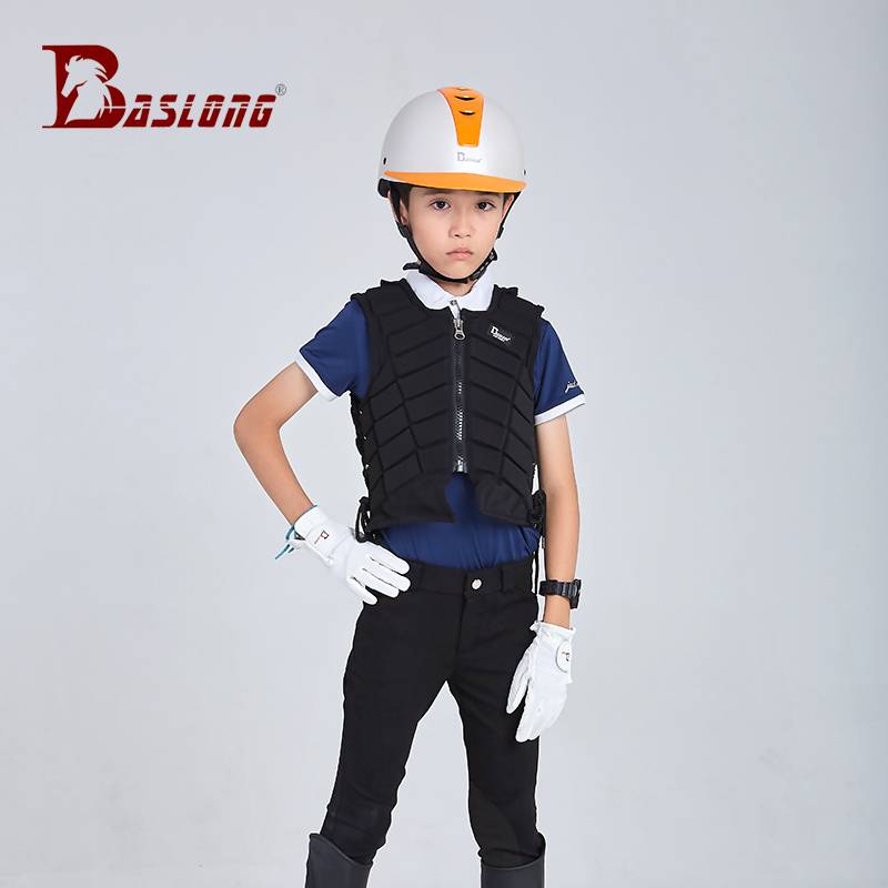 Spring and summer children's equestrian equipment riding safety vest hormone vest thin female knight clothing men