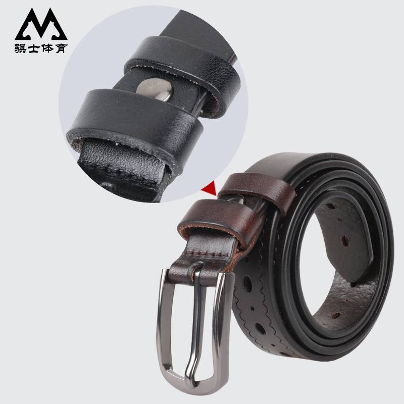 Children's equestrian horse pants belt women's equestrian belt belt belt equivalent equipment kraft leather belt riding belt