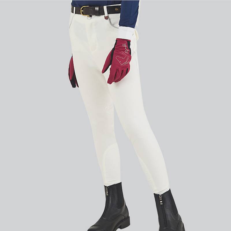 Eight -foot dragon children's equestrian horse pants silicone, abrasion -resistant anti -skids and breathable male and female children's horse riding clothing knight equipment