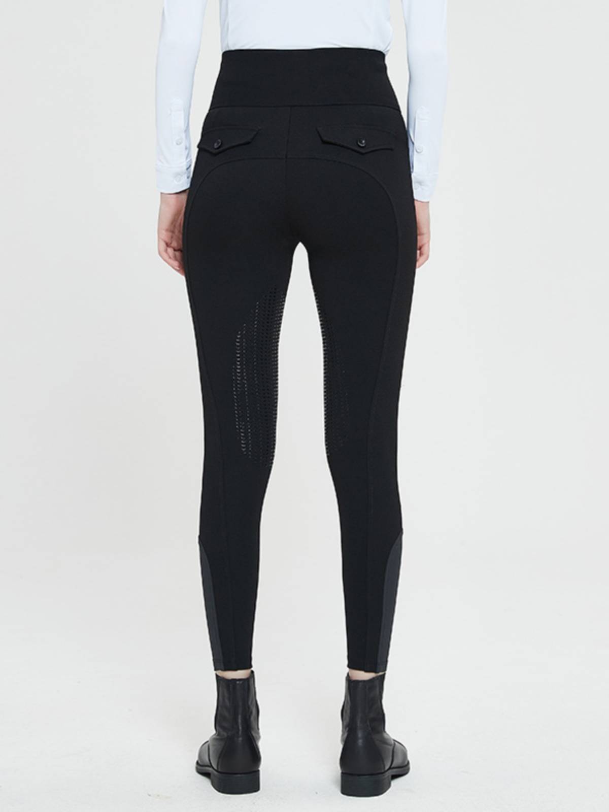 The high-backed horsepants, half-silk, four seasons of knights with their pants slid-resistant and grind-resistant horse-backing