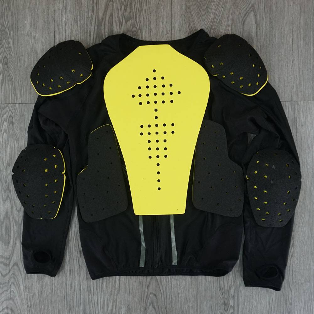 Motorcycle knight breathable sweat -absorbing armor jacket anti -falling racing uniform off -road ski armor protective fell jacket