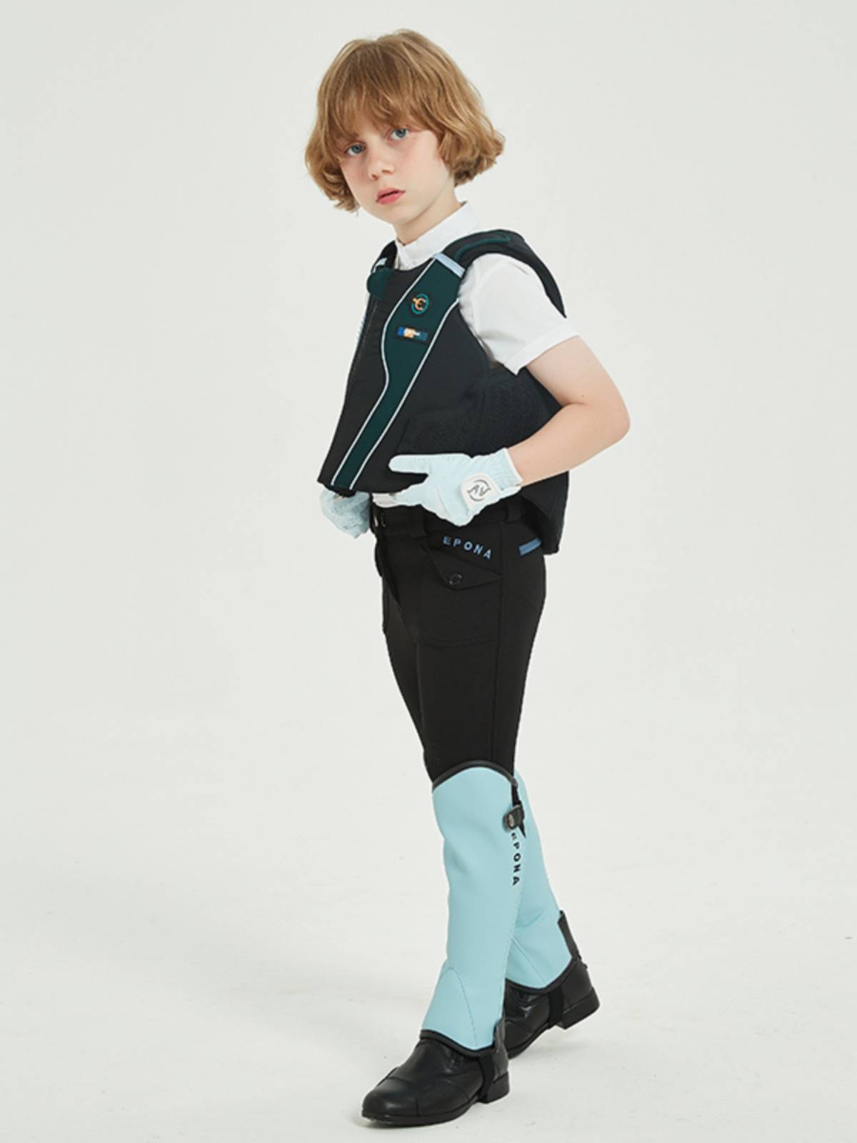 New product EPONA Children's Equestrian Armor Riding Protection Vests Youth Knight Sports Protection Equipment