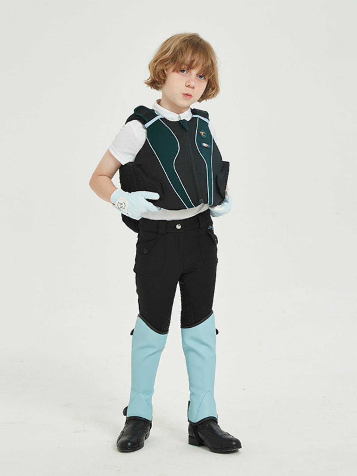 New product EPONA Children's Equestrian Armor Riding Protection Vests Youth Knight Sports Protection Equipment
