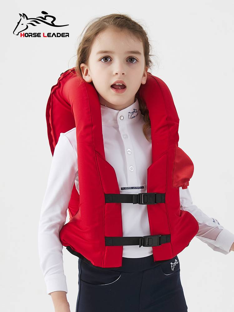 HorseLeader Children's Armored Equestyle Equipment Protective Club Equels Flax armor Cavaliers Vest