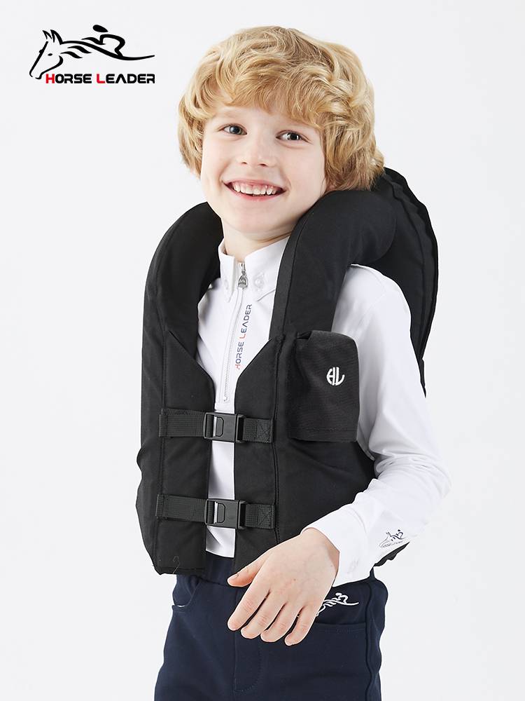 HorseLeader Children's Armored Equestyle Equipment Protective Club Equels Flax armor Cavaliers Vest