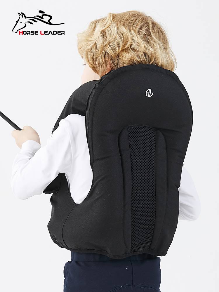 HorseLeader Children's Armored Equestyle Equipment Protective Club Equels Flax armor Cavaliers Vest