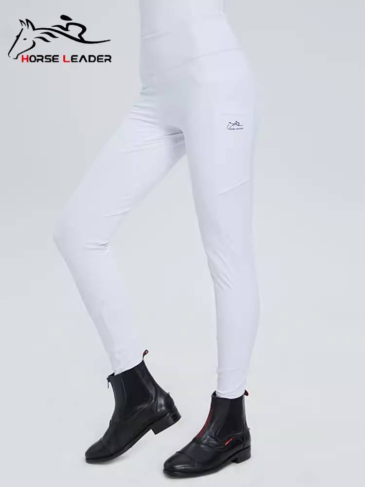 HorseLeader Summer Women's Equestrian Pants Women's Equestrian Equipment High Bullet Silicone Training Horse Pants