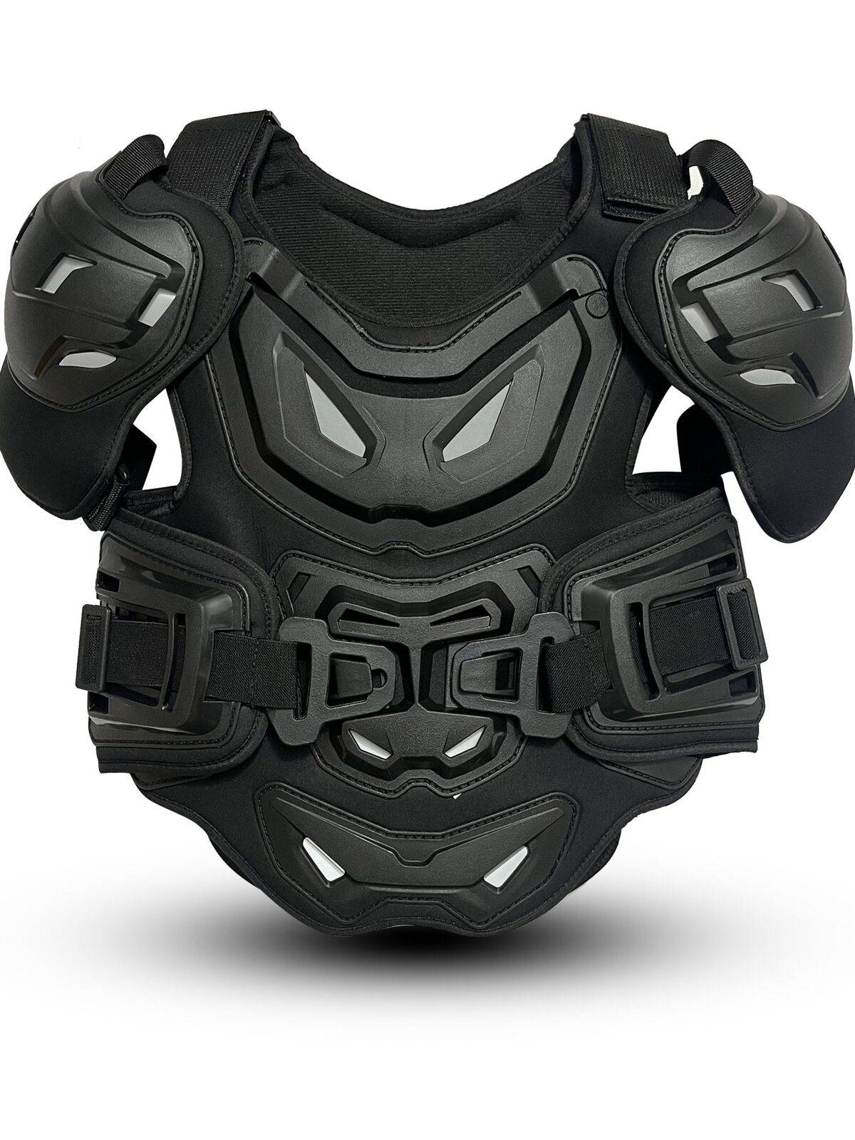 New motorcycle armor high -end fashion white locomotive knight anti -collision armor off -road chest protection clothing