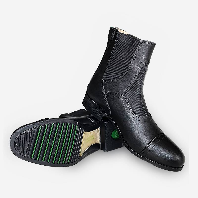Eight -foot dragon equestrian horses boots summer horse riding short boots men's cowhide wear -resistant anti -slip and air -breathable knight equipment