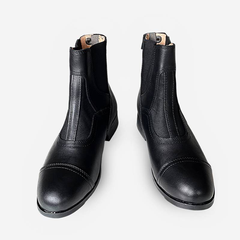 Eight -foot dragon equestrian horses boots summer horse riding short boots men's cowhide wear -resistant anti -slip and air -breathable knight equipment