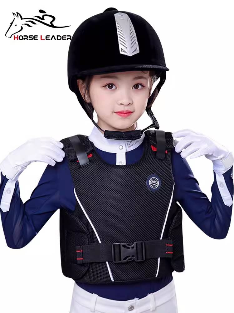 Children's Equestrian Anti -Armored Equestrian Equipment Equipment Shock Deep wear -resistant protective vest knight protective clothing